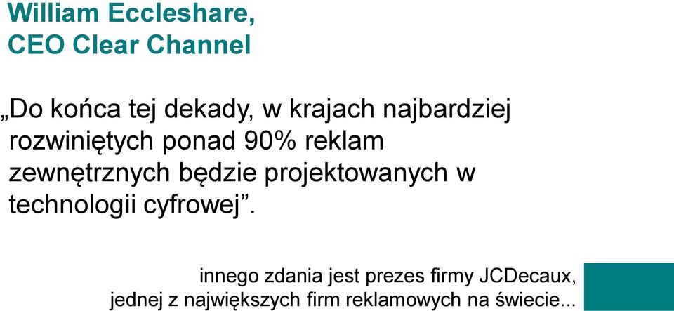 będzie projektowanych w technologii cyfrowej.