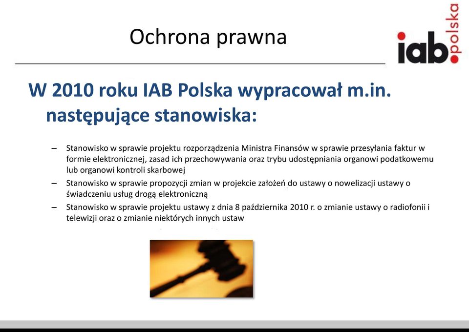 zasad ich przechowywania oraz trybu udostępniania organowi podatkowemu lub organowi kontroli skarbowej Stanowisko w sprawie propozycji zmian w