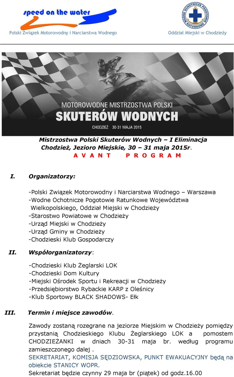 Chodzieży -Urząd Gminy w Chodzieży -Chodzieski Klub Gospodarczy II.