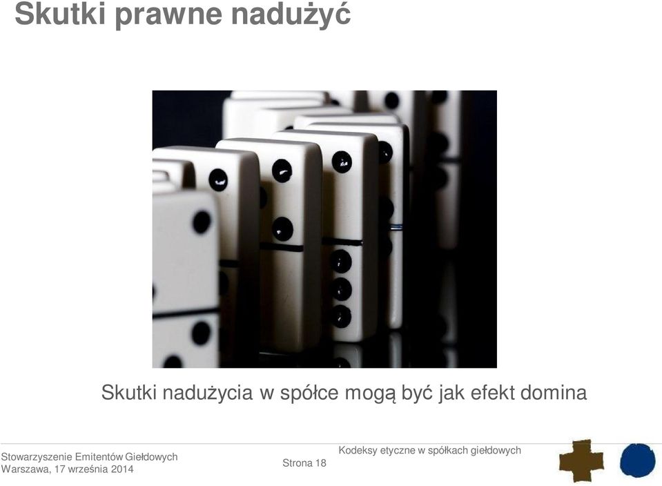 nadużycia w spółce