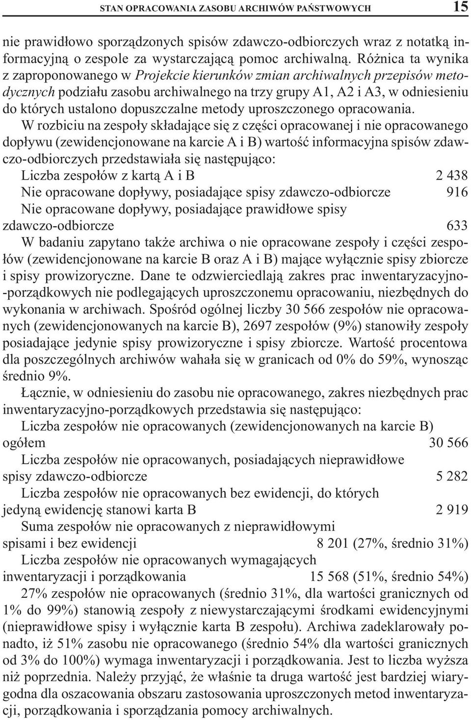 dopuszczalne metody uproszczonego opracowania.