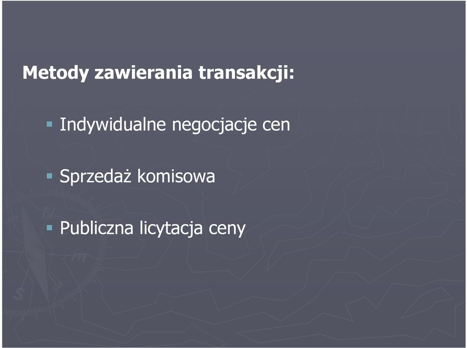 negocjacje cen SprzedaŜ