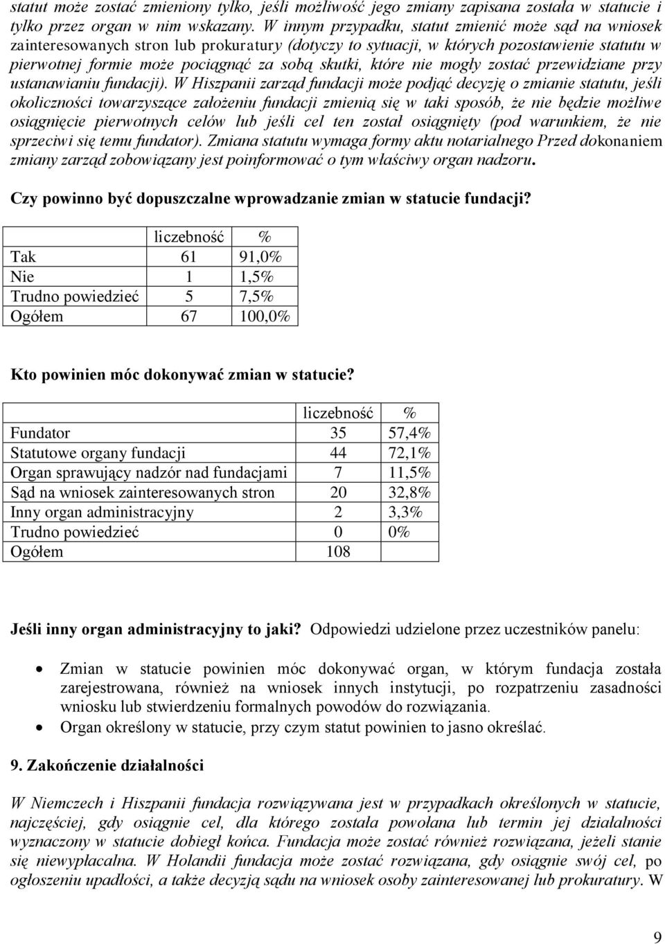 które nie mogły zostać przewidziane przy ustanawianiu fundacji).