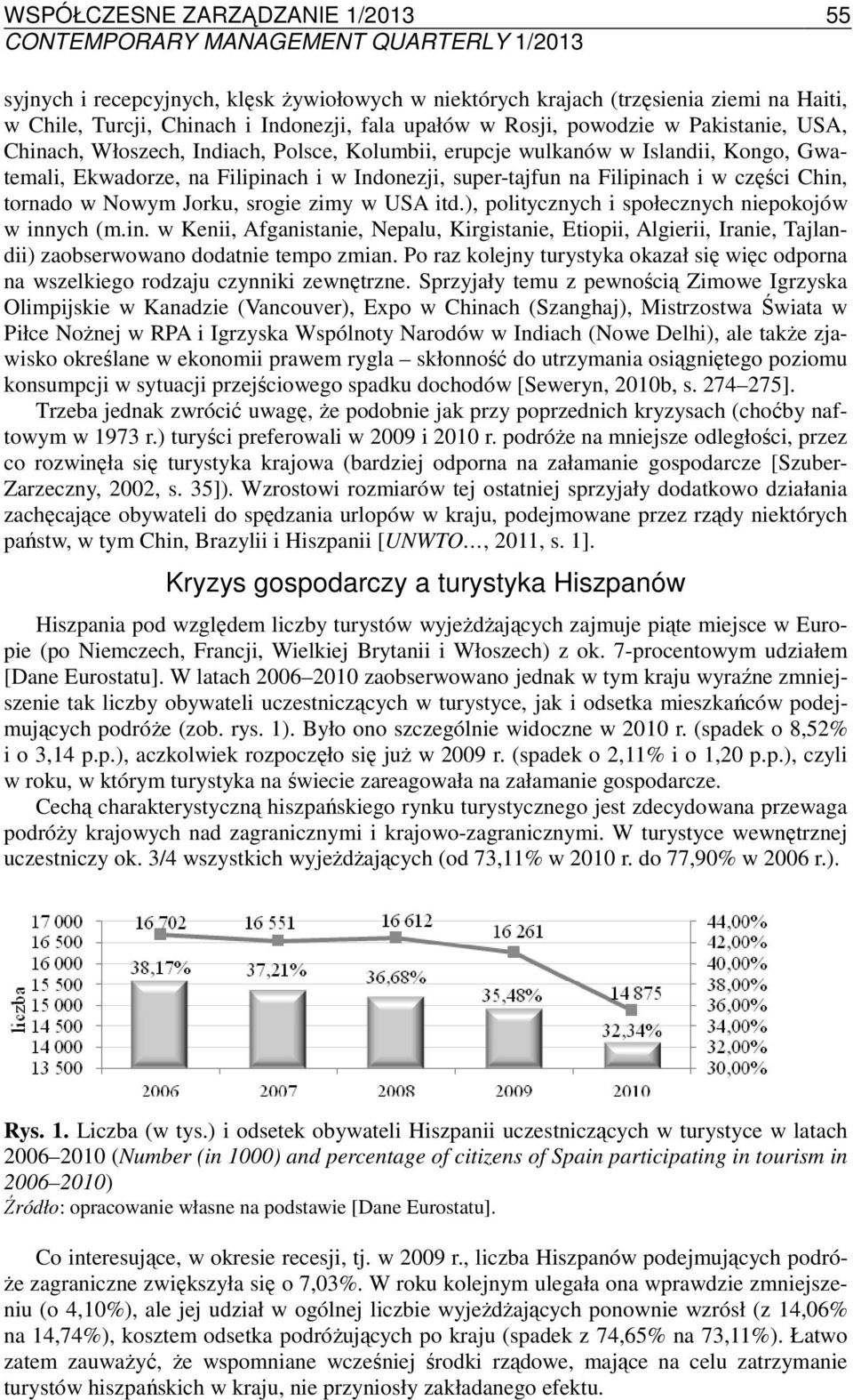 tornado w Nowym Jorku, srogie zimy w USA itd.), politycznych i społecznych niepokojów w inn