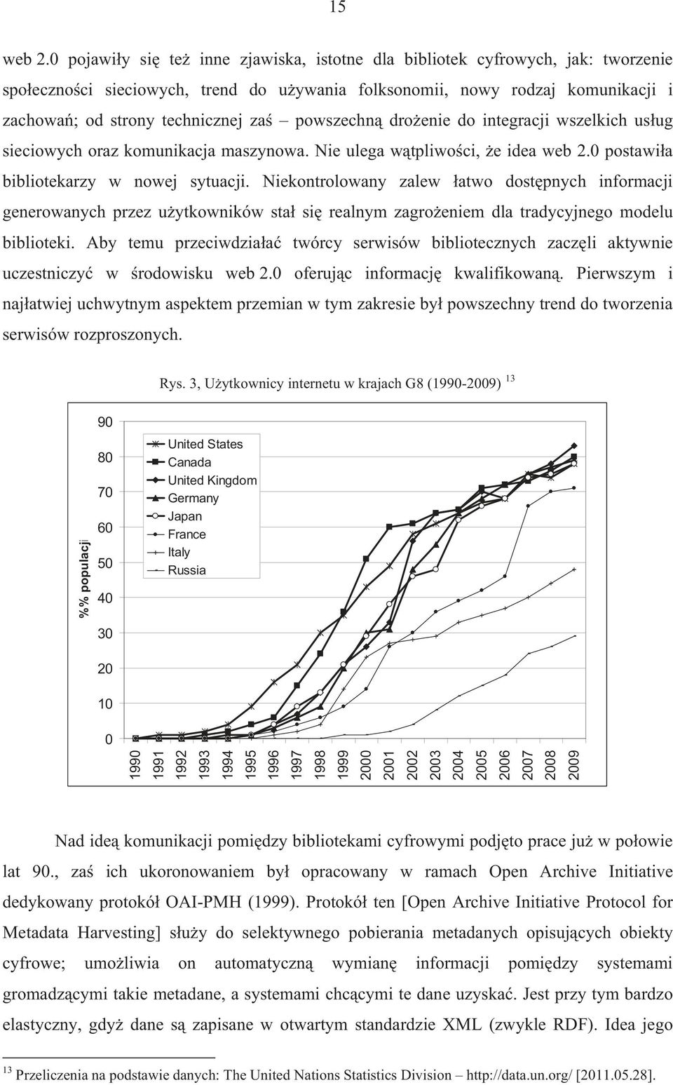 powszechn droenie do integracji wszelkich usug sieciowych oraz komunikacja maszynowa. Nie ulega wtpliwoci, e idea web 2.0 postawia bibliotekarzy w nowej sytuacji.