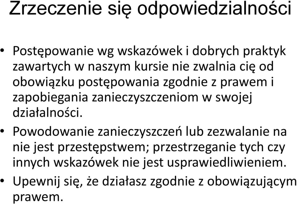 działalności.