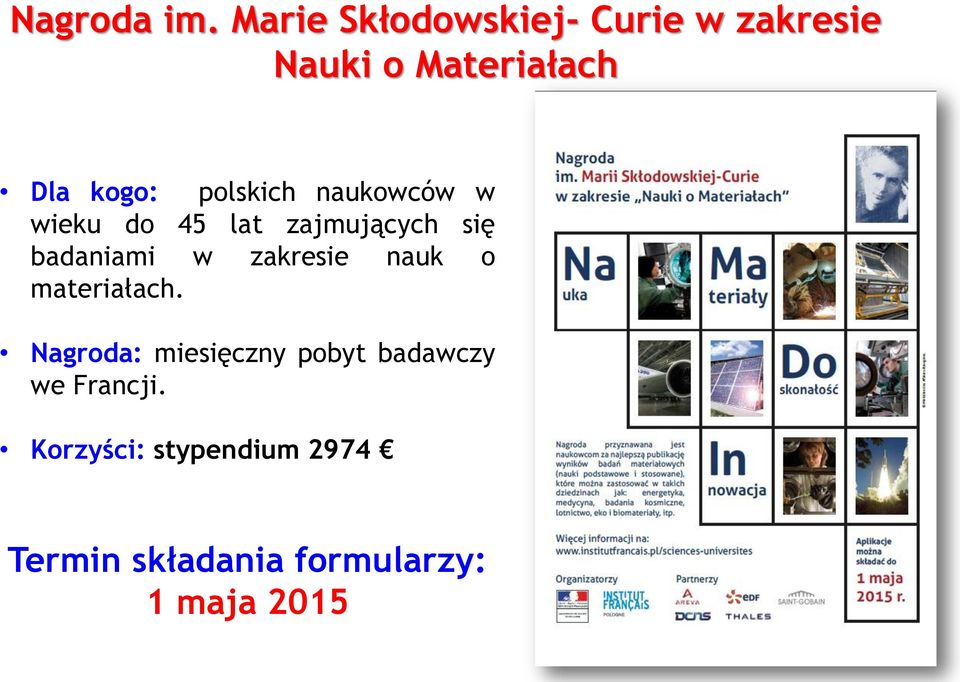 polskich naukowców w wieku do 45 lat zajmujących się badaniami w