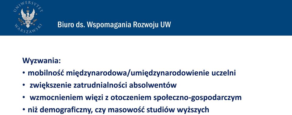 zwiększenie zatrudnialności absolwentów