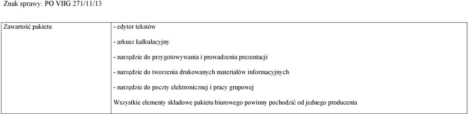 materiałów informacyjnych - narzędzie do poczty elektronicznej i pracy