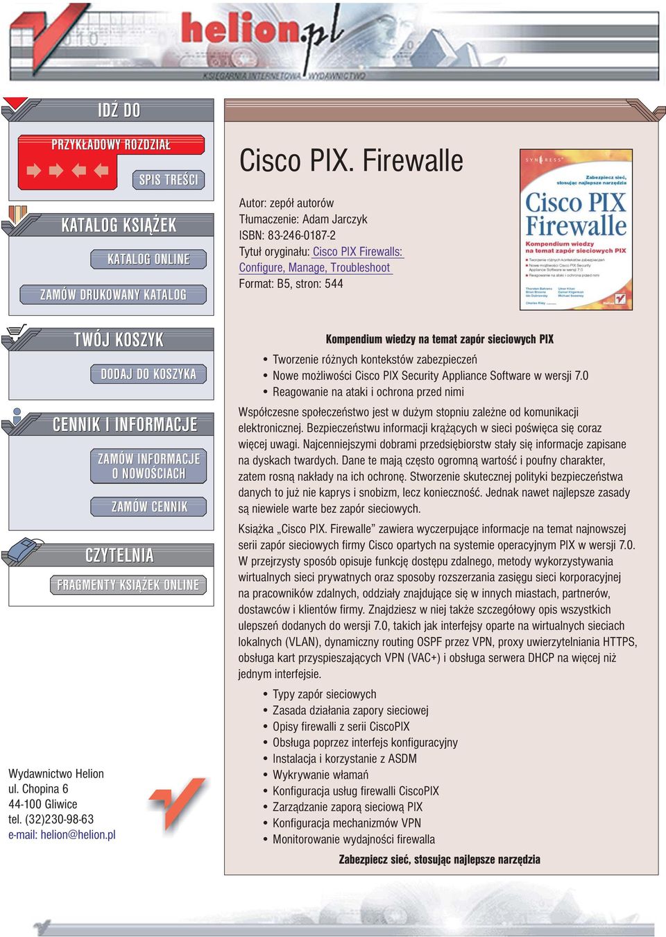 ONLINE Cisco PIX.