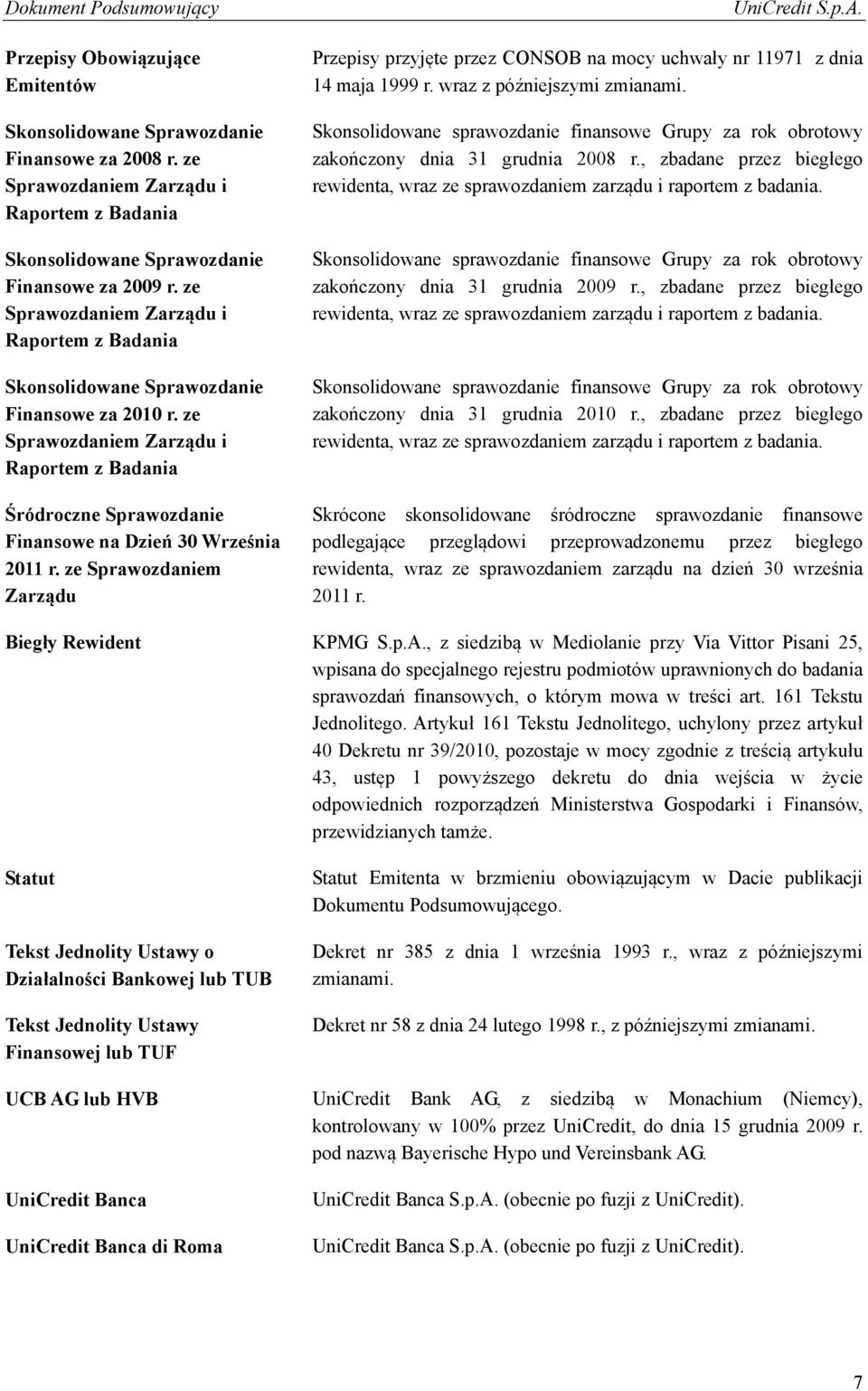 ze Sprawozdaniem Zarządu i Raportem z Badania Śródroczne Sprawozdanie Finansowe na Dzień 30 Września 2011 r.