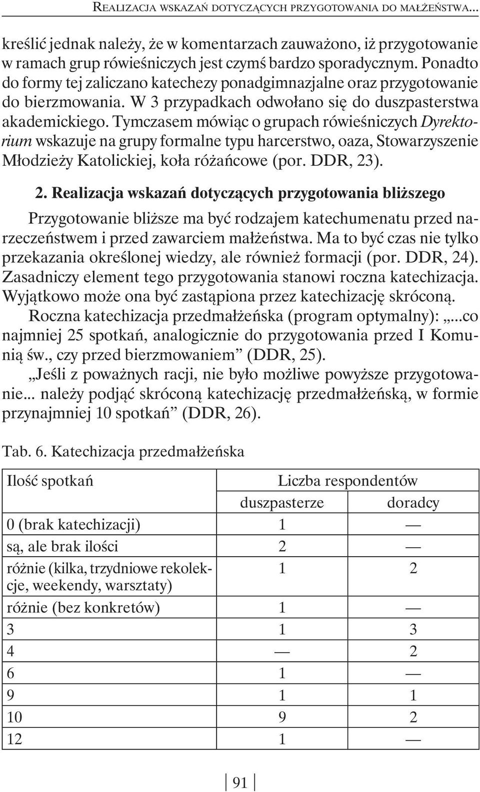 Tymczasem mówiąc o grupach rówieśniczych Dyrektorium wskazuje na grupy formalne typu harcerstwo, oaza, Stowarzyszenie Młodzieży Katolickiej, koła różańcowe (por. DDR, 23