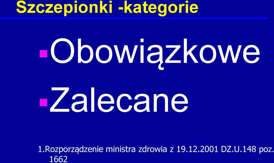 Rozporządzenie ministra