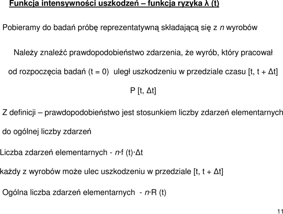 [, + ] P [, ] Z definicji prawdopodobieńswo jes sosunkiem liczby zdarzeń elemenarnych do ogólnej liczby zdarzeń Liczba