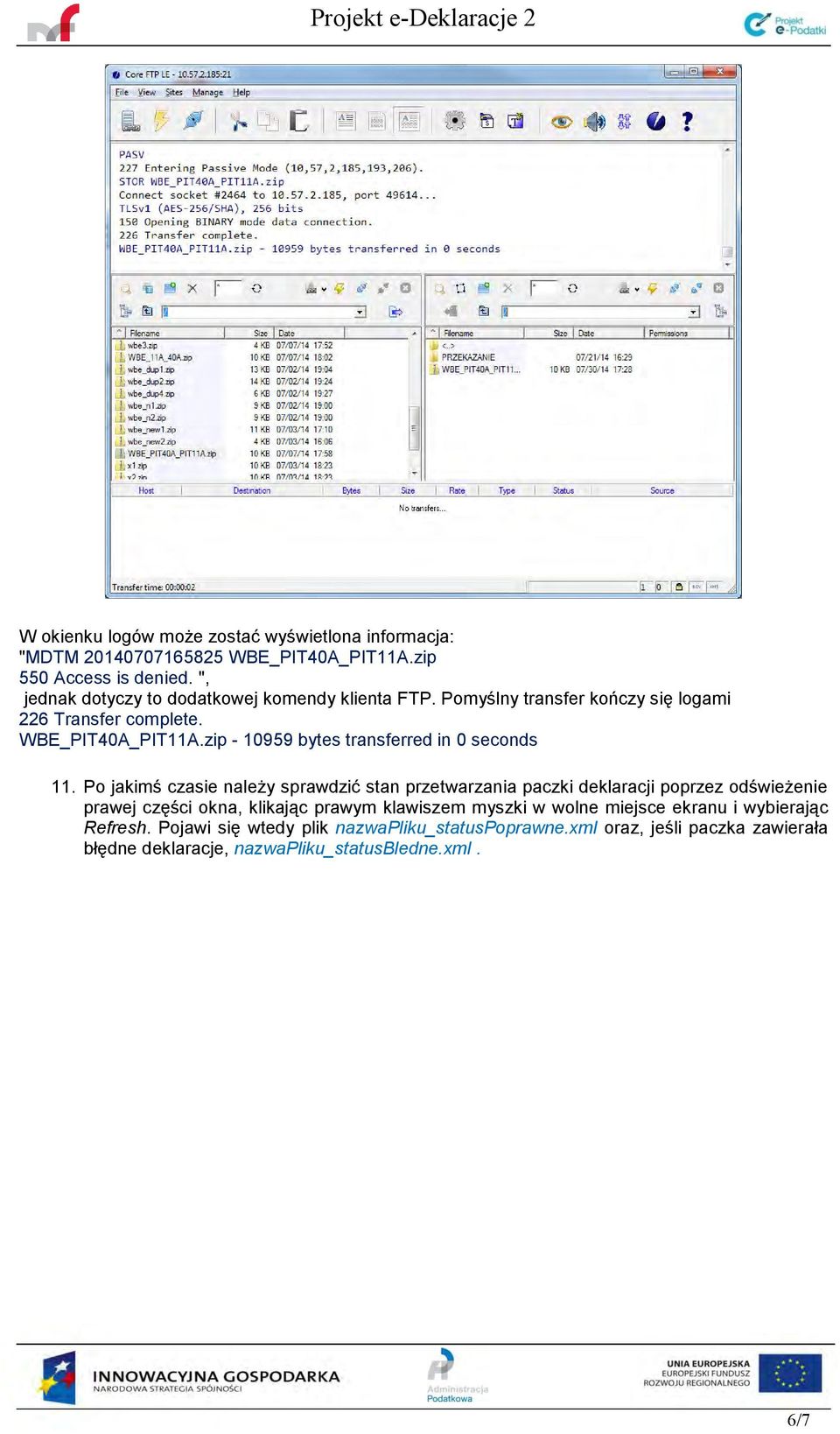 zip - 10959 bytes transferred in 0 seconds 11.