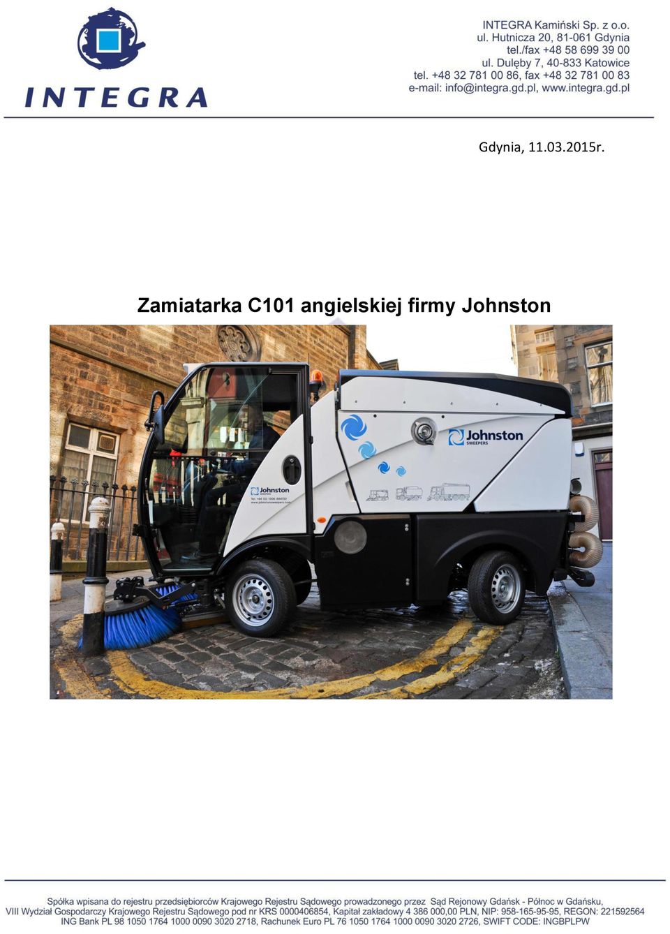 Zamiatarka C101