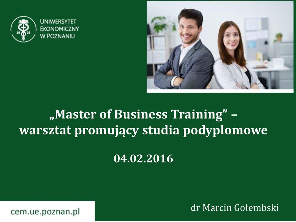 promujący studia