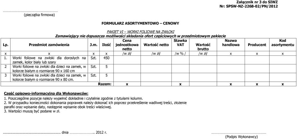 450 zamek, kolor biały lub szary 2 Worki foliowe na zwłoki dla dzieci na zamek, w Szt.