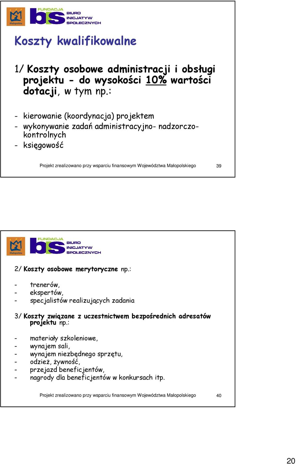 merytoryczne np.