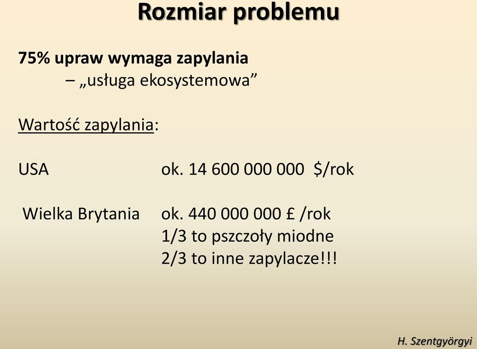 Wielka Brytania ok. 14 600 000 000 $/rok ok.