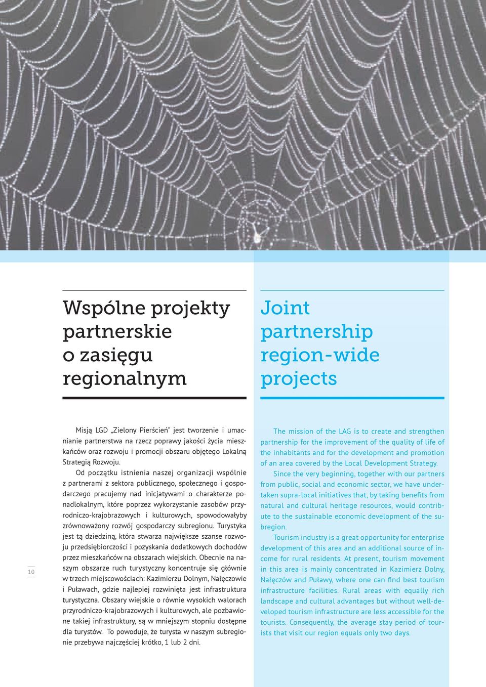 Od początku istnienia naszej organizacji wspólnie z partnerami z sektora publicznego, społecznego i gospodarczego pracujemy nad inicjatywami o charakterze ponadlokalnym, które poprzez wykorzystanie