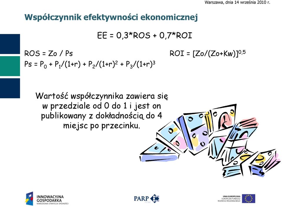 [Zo/(Zo+Kw)] 0,5 Wartość współczynnika zawiera się w przedziale od