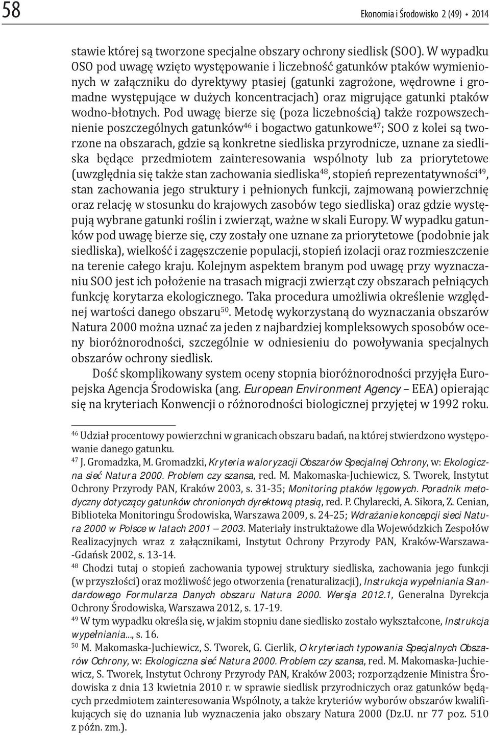 Poradnik metodyczny dotyczcy gatunków chronionych dyrektow ptasi Wdraanie koncepcji sieci Natura 2000 w Polsce w latach 2001 2003