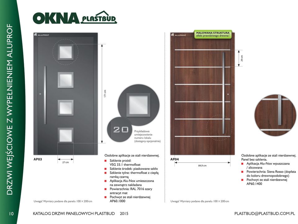 KATALOG DRZWI PANELOWYCH