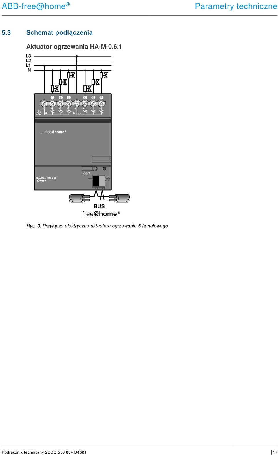 ogrzewania HA-M-0.6.1 Rys.