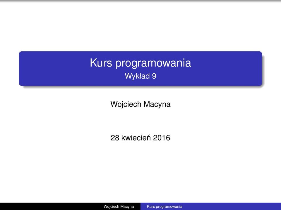 kwiecień
