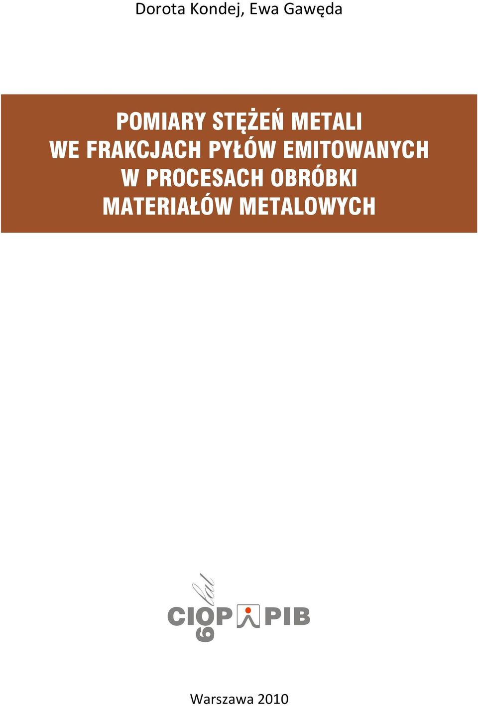 EMITOWANYCH W PROCESACH OBRÓBKI