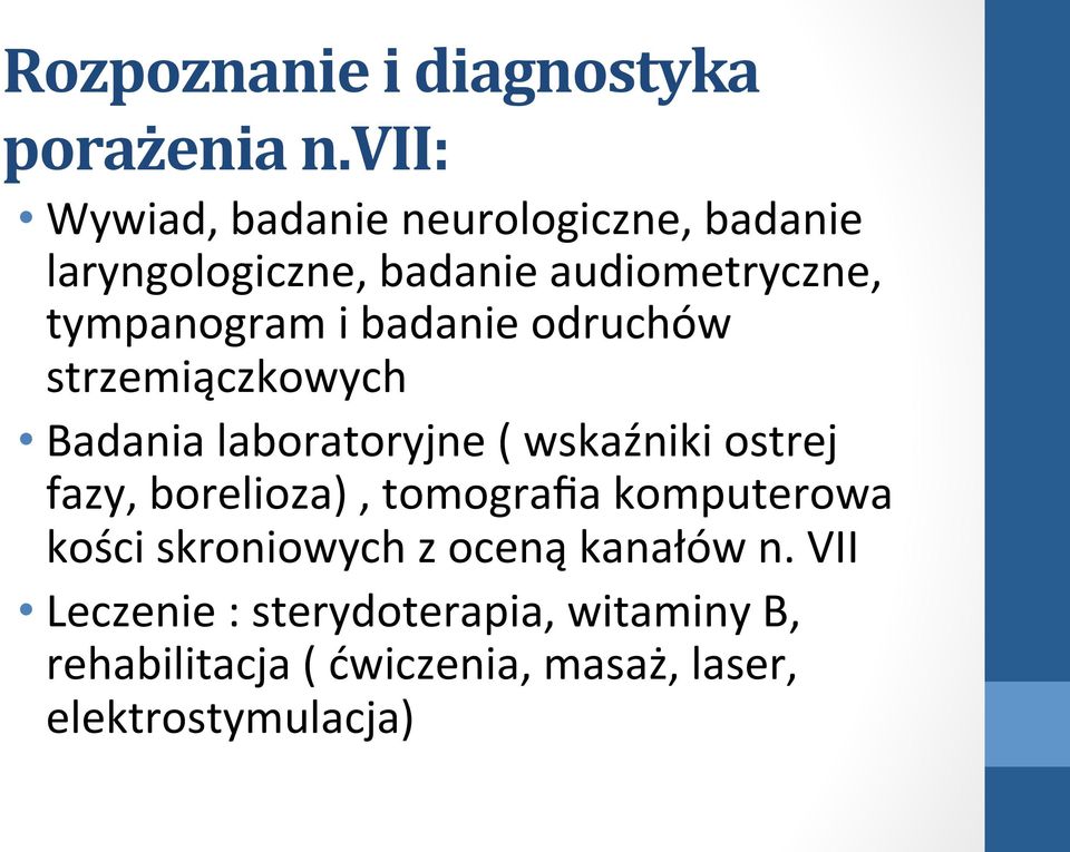 i badanie odruchów strzemiączkowych Badania laboratoryjne ( wskaźniki ostrej fazy, borelioza),