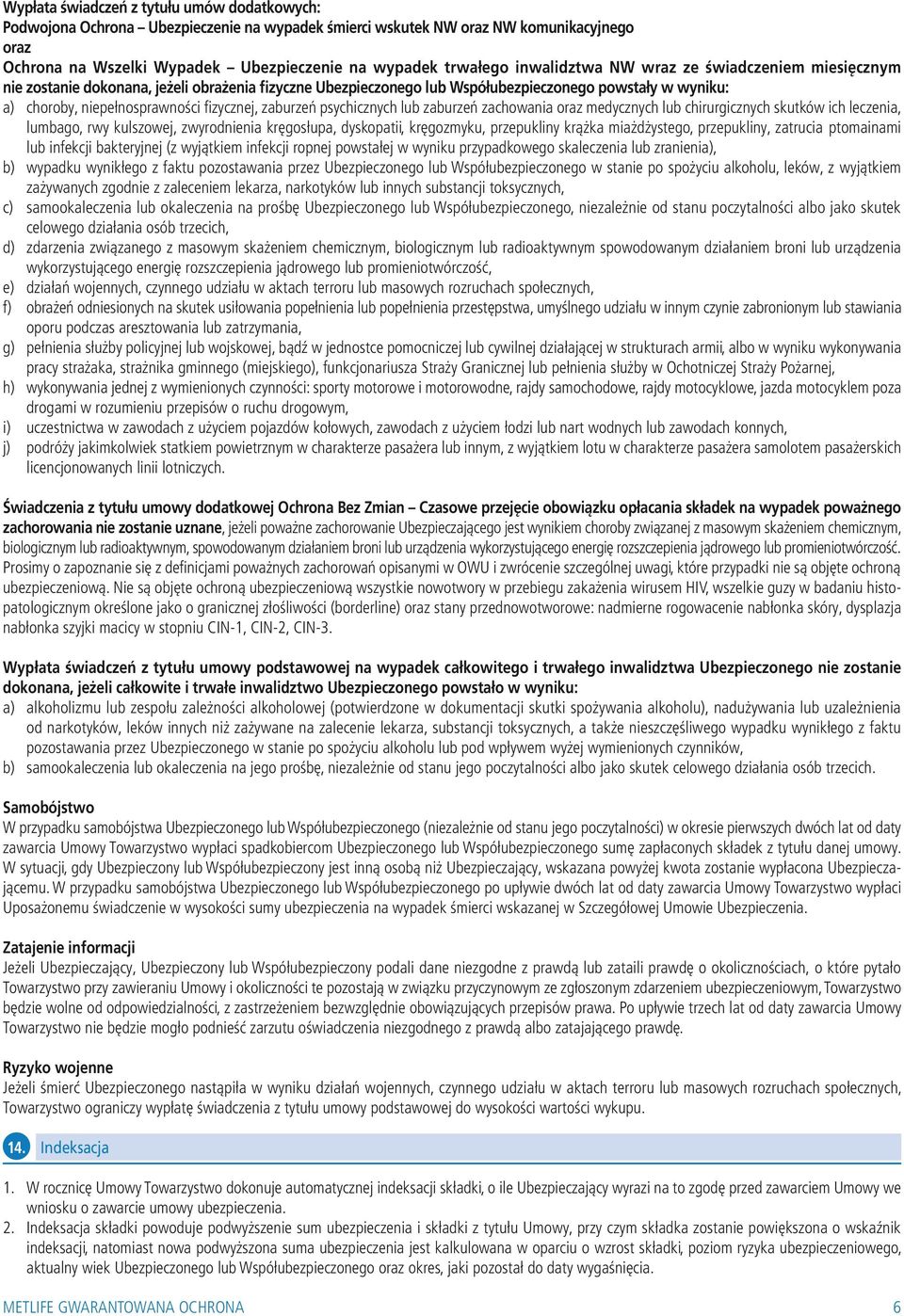 zaburzeń psychicznych lub zaburzeń zachowania oraz medycznych lub chirurgicznych skutków ich leczenia, lumbago, rwy kulszowej, zwyrodnienia kręgosłupa, dyskopatii, kręgozmyku, przepukliny krążka