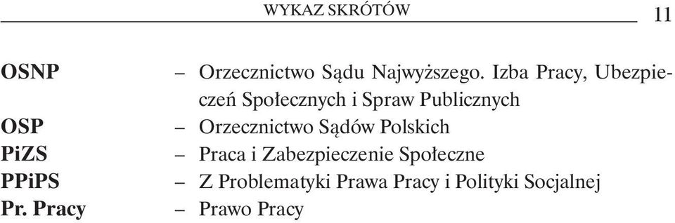 Izba Pracy, Ubezpieczeń Społecznych i Spraw Publicznych