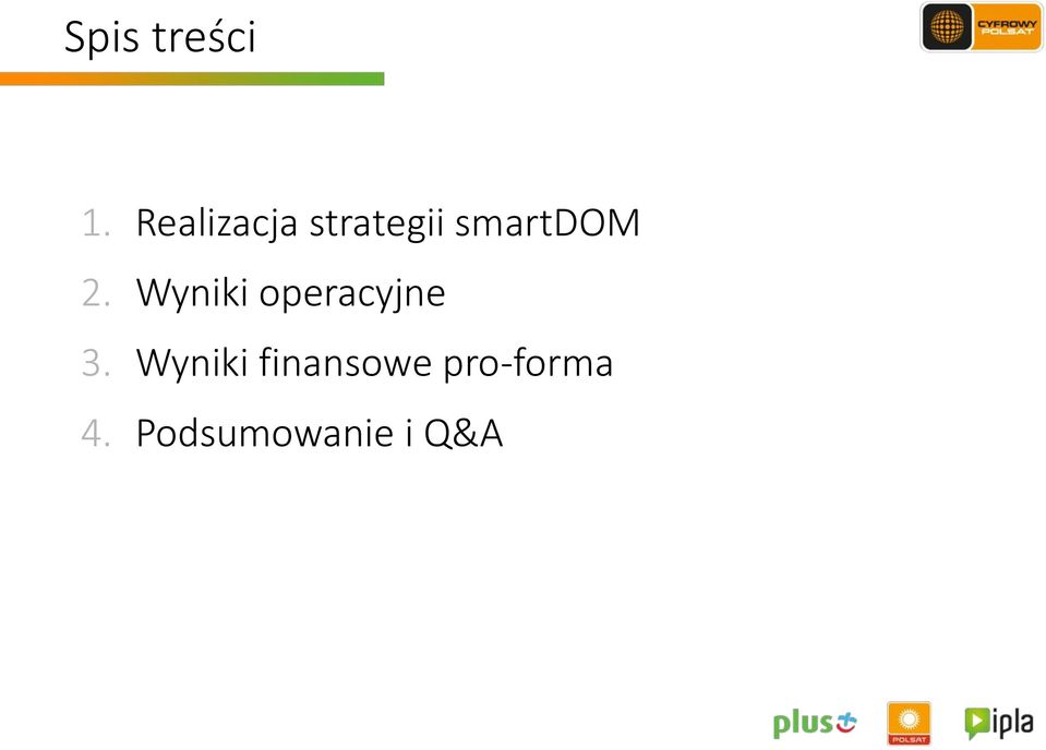 2. Wyniki operacyjne 3.