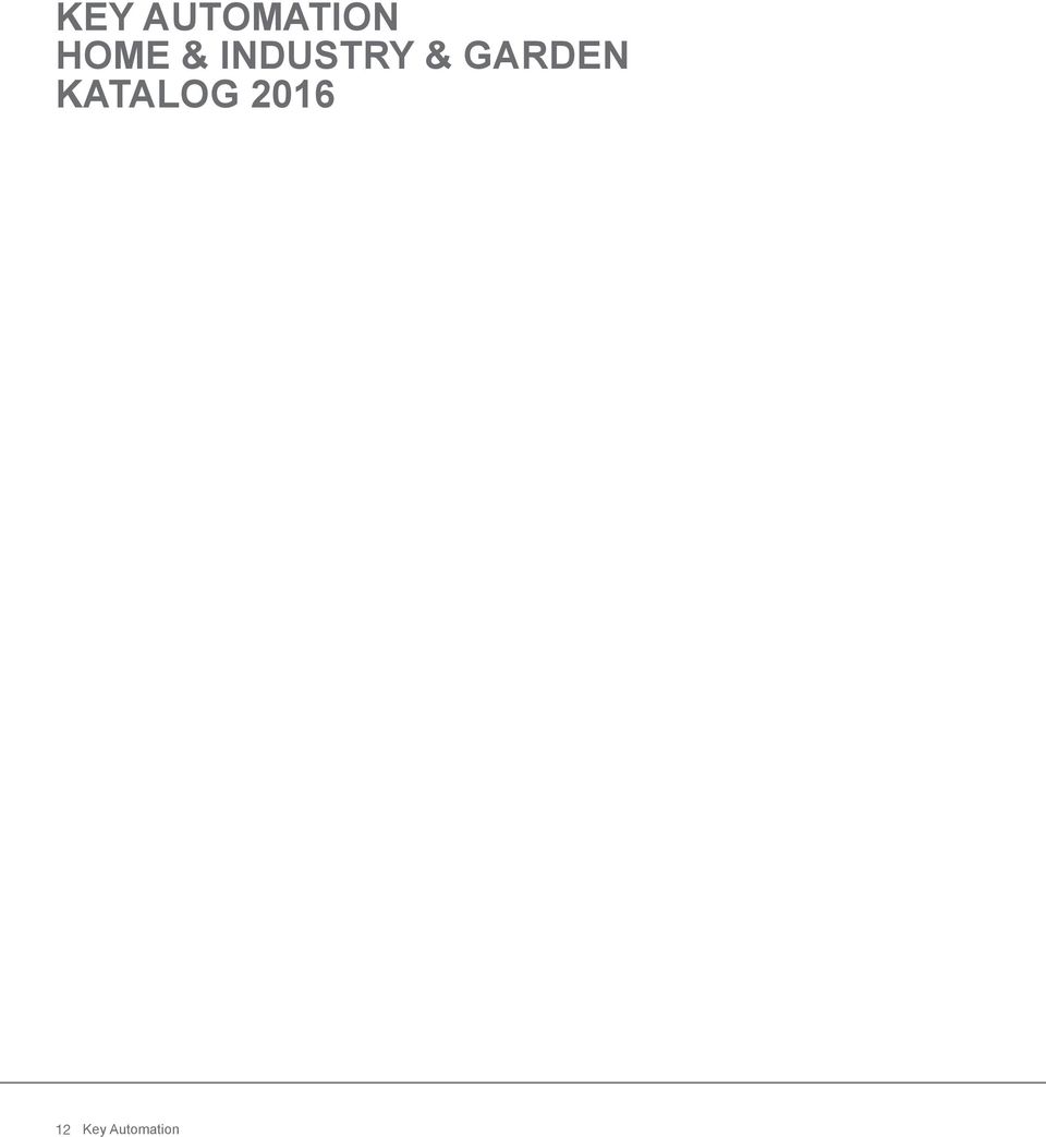 GARDEN KATALOG