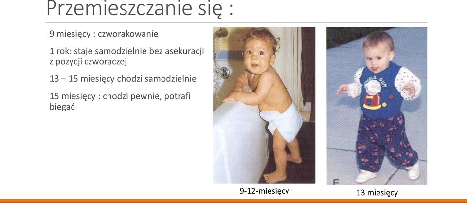 czworaczej 13 15 miesięcy chodzi samodzielnie 15