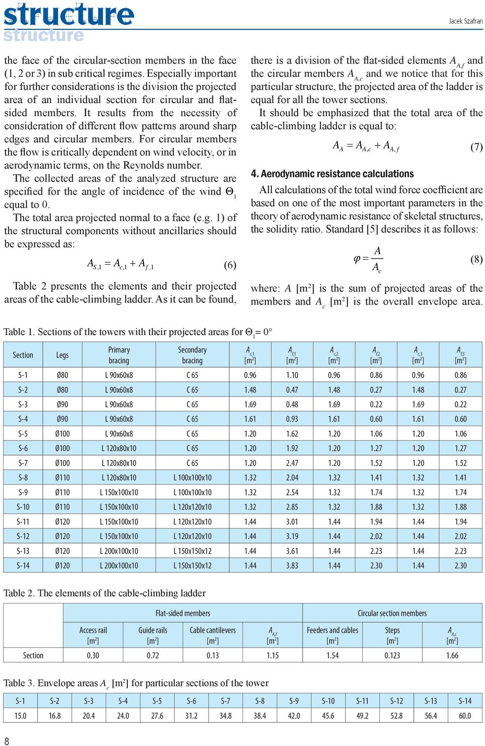 It results from the neessity of onsideration of different flow patterns around sharp edges and irular members.