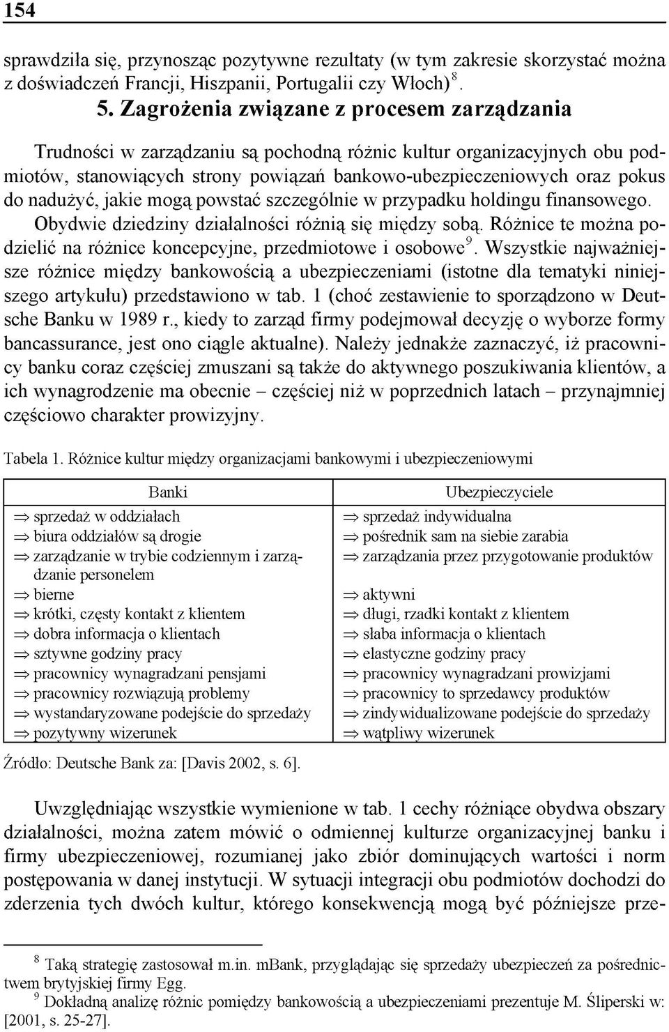 nadużyć, jakie mogą powstać szczególnie w przypadku holdingu finansowego. Obydwie dziedziny działalności różnią się między sobą.