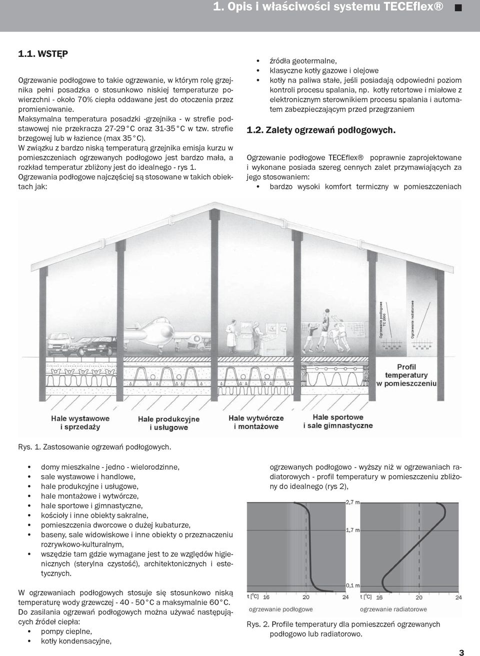 strefie brzegowej lub w łazience (max 35 C).