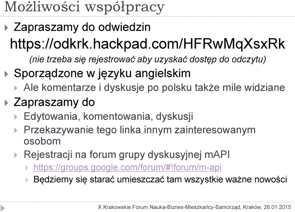 komentarze i dyskusje po polsku także mile widziane Zapraszamy do Edytowania, komentowania, dyskusji Przekazywanie tego