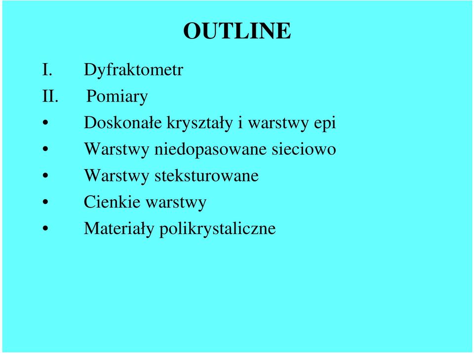 Warstwy niedopasowane sieciowo Warstwy