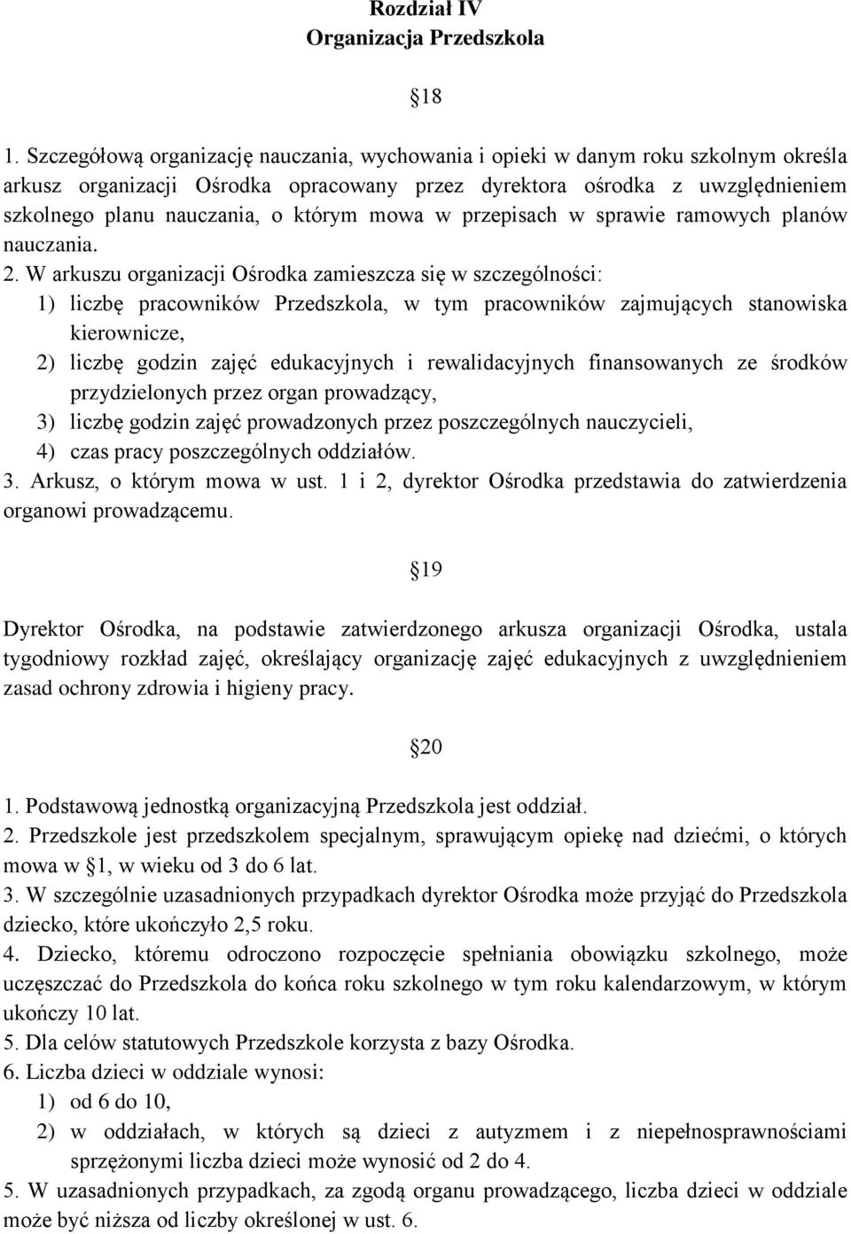 mowa w przepisach w sprawie ramowych planów nauczania. 2.