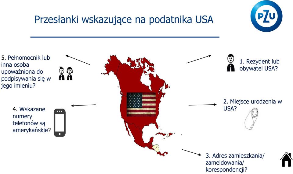 imieniu? 4. Wskazane numery telefonów są amerykańskie? 1.