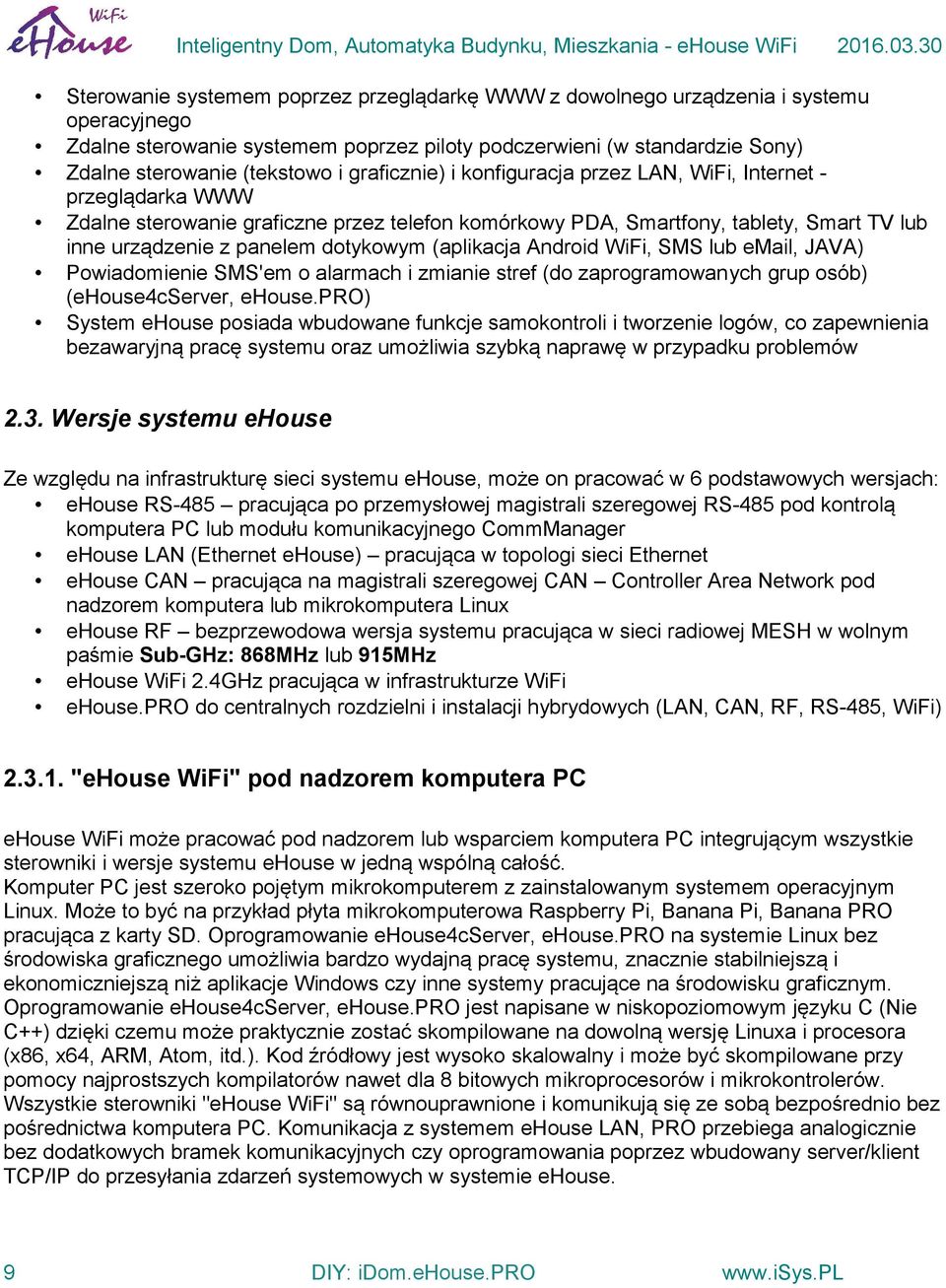 (aplikacja Android WiFi, SMS lub email, JAVA) Powiadomienie SMS'em o alarmach i zmianie stref (do zaprogramowanych grup osób) (ehouse4cserver, ehouse.