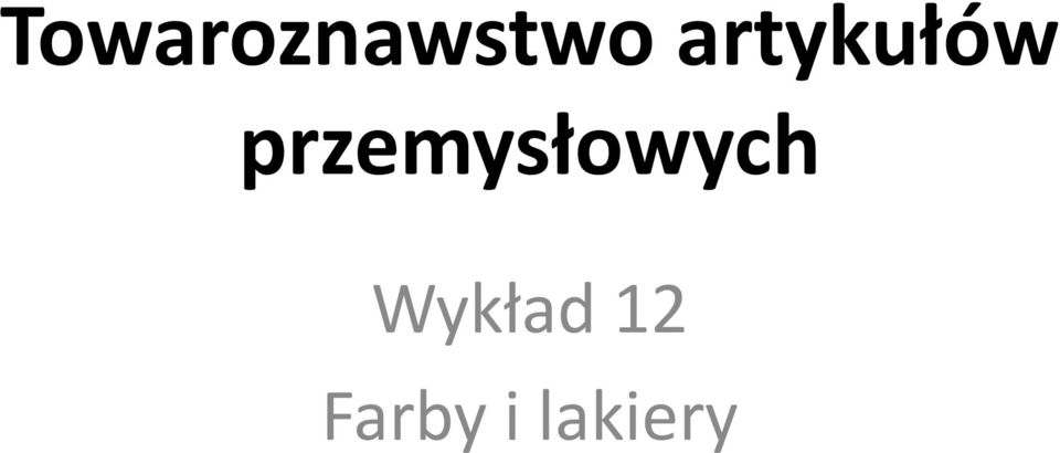 przemysłowych