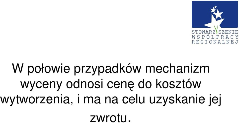 cenę do kosztów