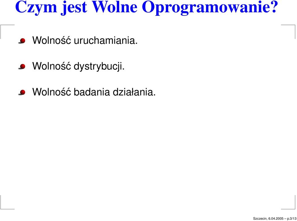 Wolność dystrybucji.