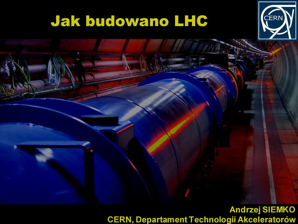 CERN, Departament