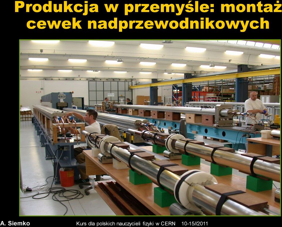 montaż cewek